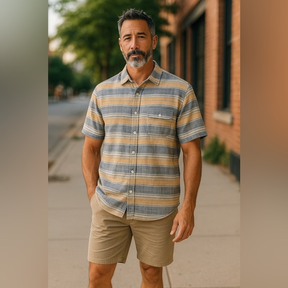 Tommy Bahama 100% Linen Button Down Shirt - Picture 8 of 8